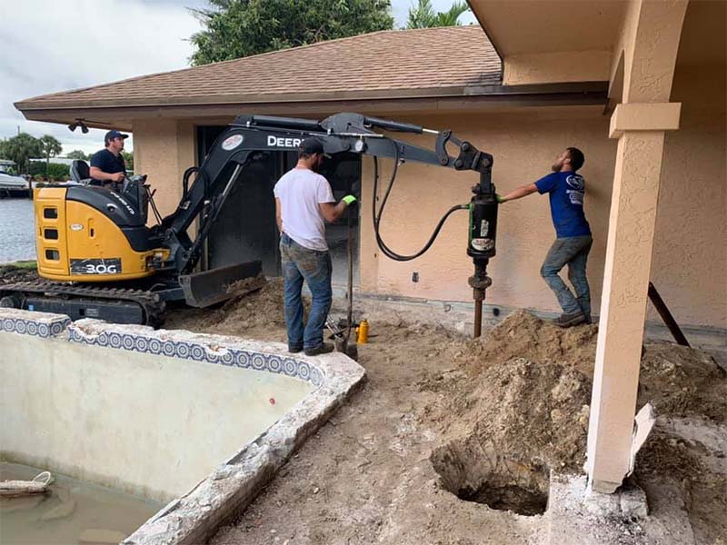 Concrete Slab Foundation Repair in Jupiter, FL